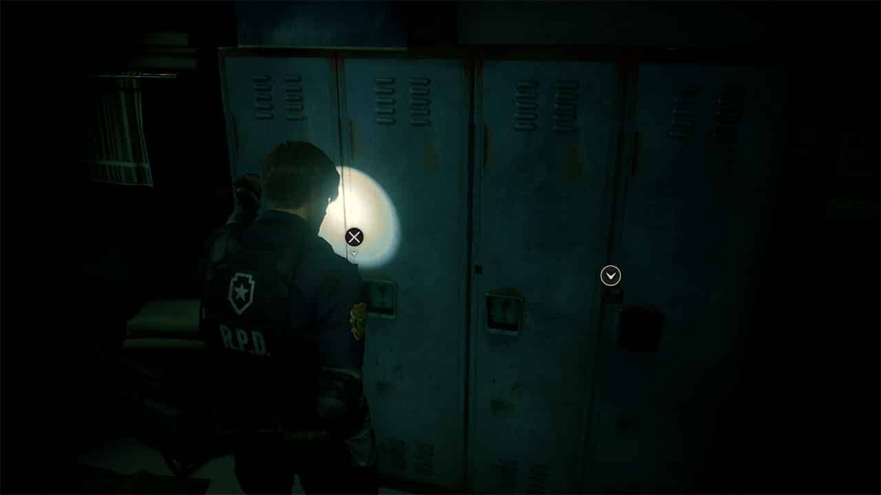 Resident-Evil-2-remake-lockers
