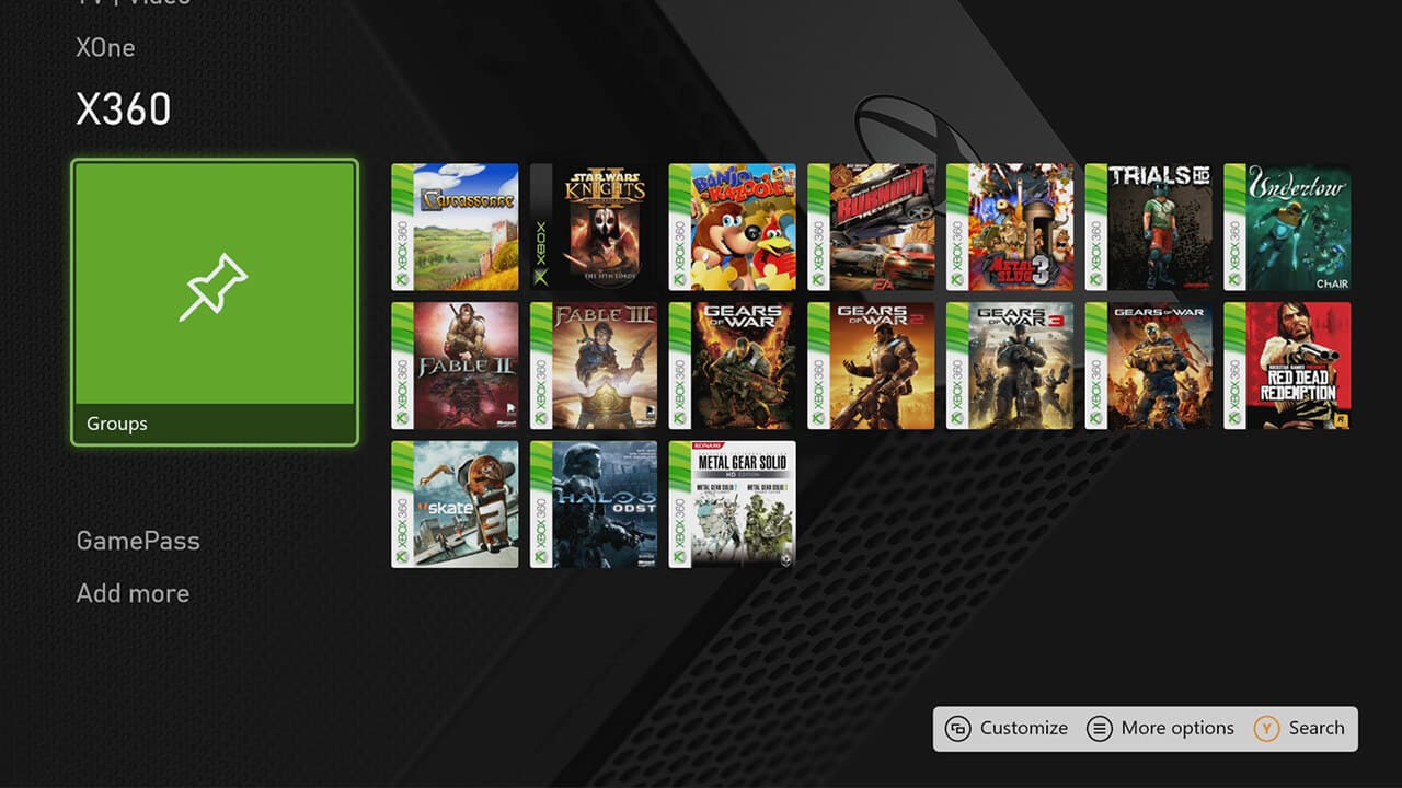 Xbox-One-X-personalization-home-screen-groups